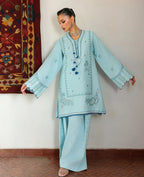 REPUBLIC NEOMA SKYLOOM AQUA BLUE 2PC