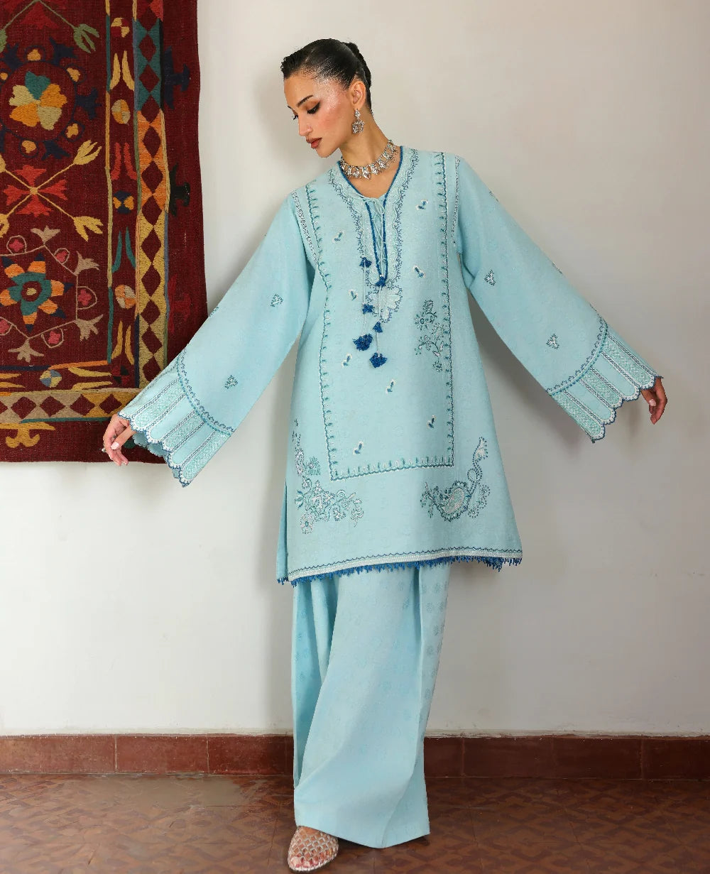 REPUBLIC NEOMA SKYLOOM AQUA BLUE 2PC