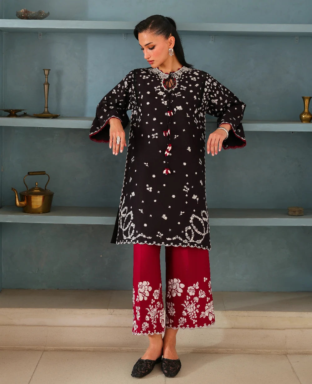 REPUBLIC NEOMA NOIR PARSI  BLACK 2PC