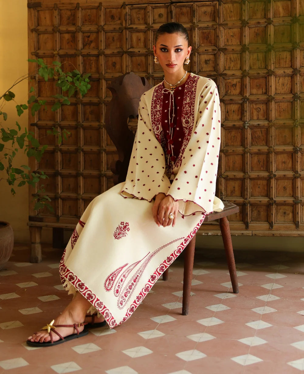 REPUBLIC NEOMA LALAH WHITE RED 2PC