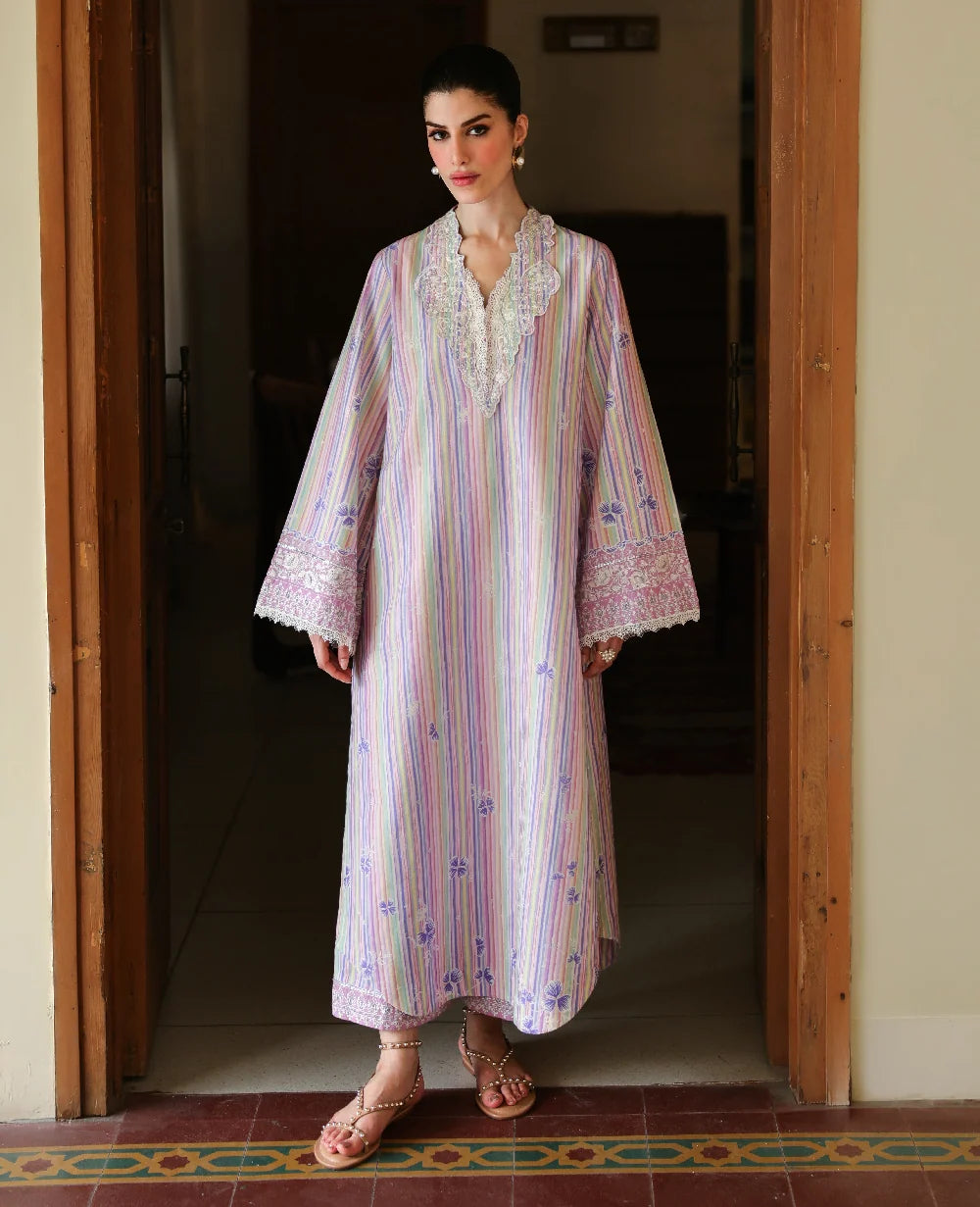 REPUBLIC NEOMA VELORA PURPLE PRINT 2PC