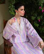 REPUBLIC NEOMA VELORA PURPLE PRINT 2PC