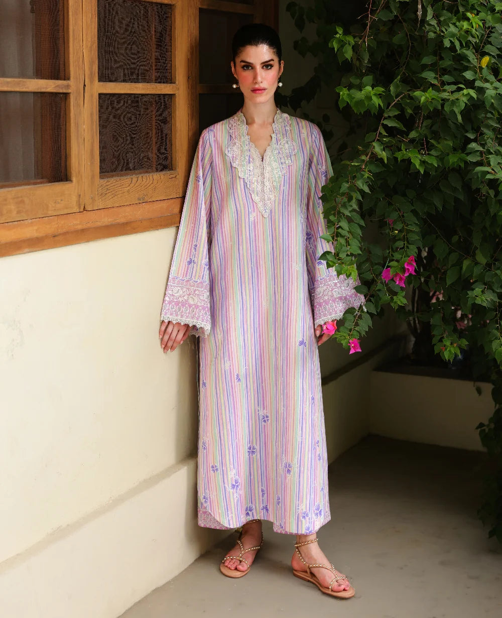 REPUBLIC NEOMA VELORA PURPLE PRINT 2PC