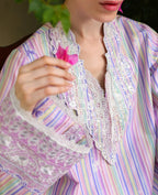 REPUBLIC NEOMA VELORA PURPLE PRINT 2PC