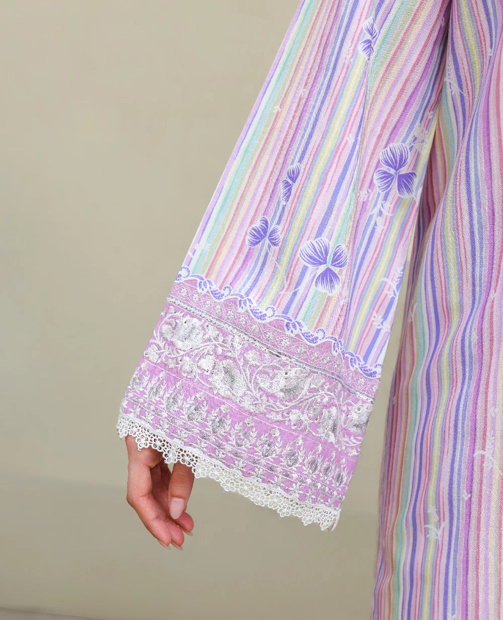REPUBLIC NEOMA VELORA PURPLE PRINT 2PC