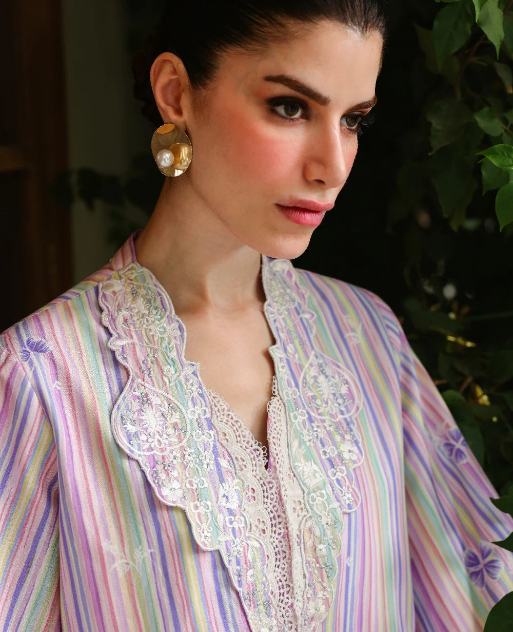 REPUBLIC NEOMA VELORA PURPLE PRINT 2PC