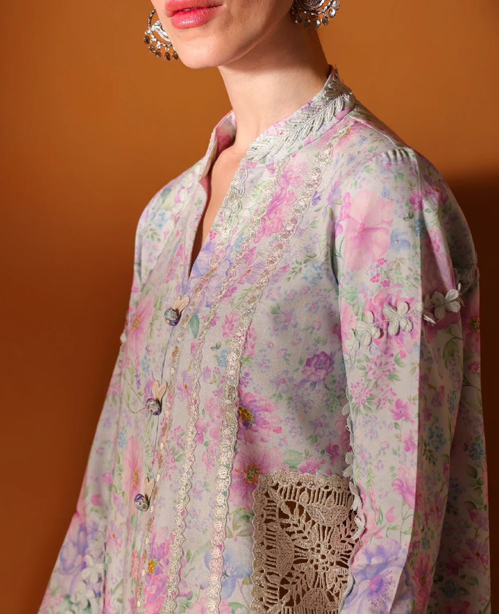 REPUBLIC NEOMA FLEUR MOSAIC BLUE PRINT 2PC