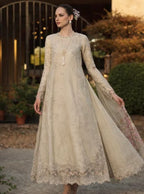 NOOR BY SAADIA ASAD LUXURY SCHIFFLI LASERKARI D2 - B