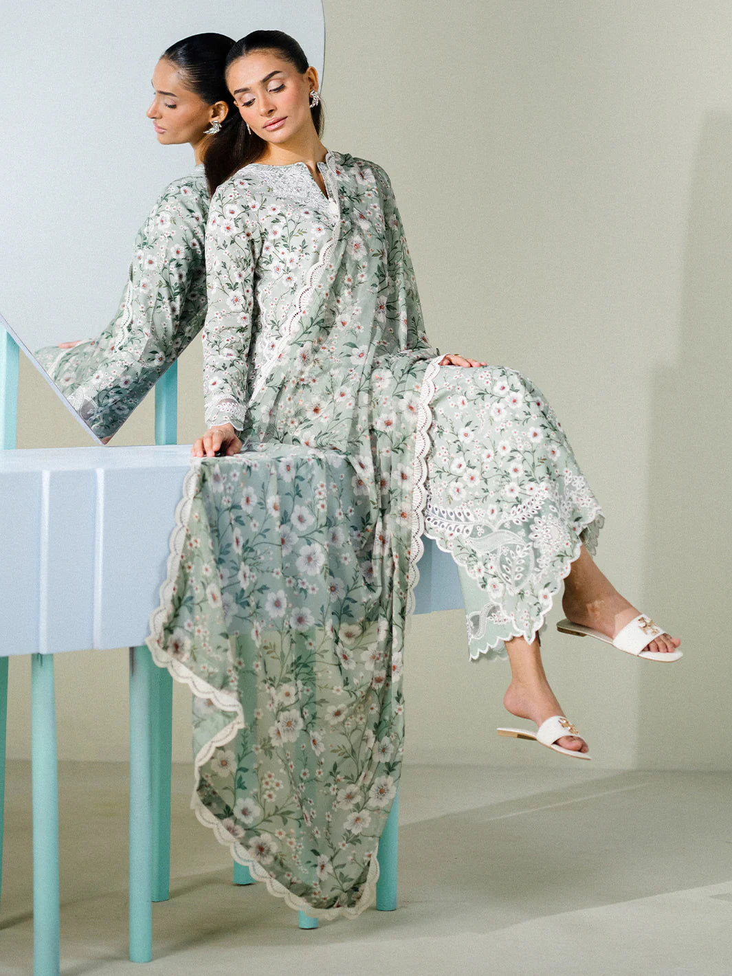 FAIZA FAISAL FNF PRINTS MINT MUSE