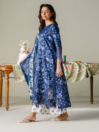FAIZA FAISAL FNF PRINTS MIDNIGHT MEADOW