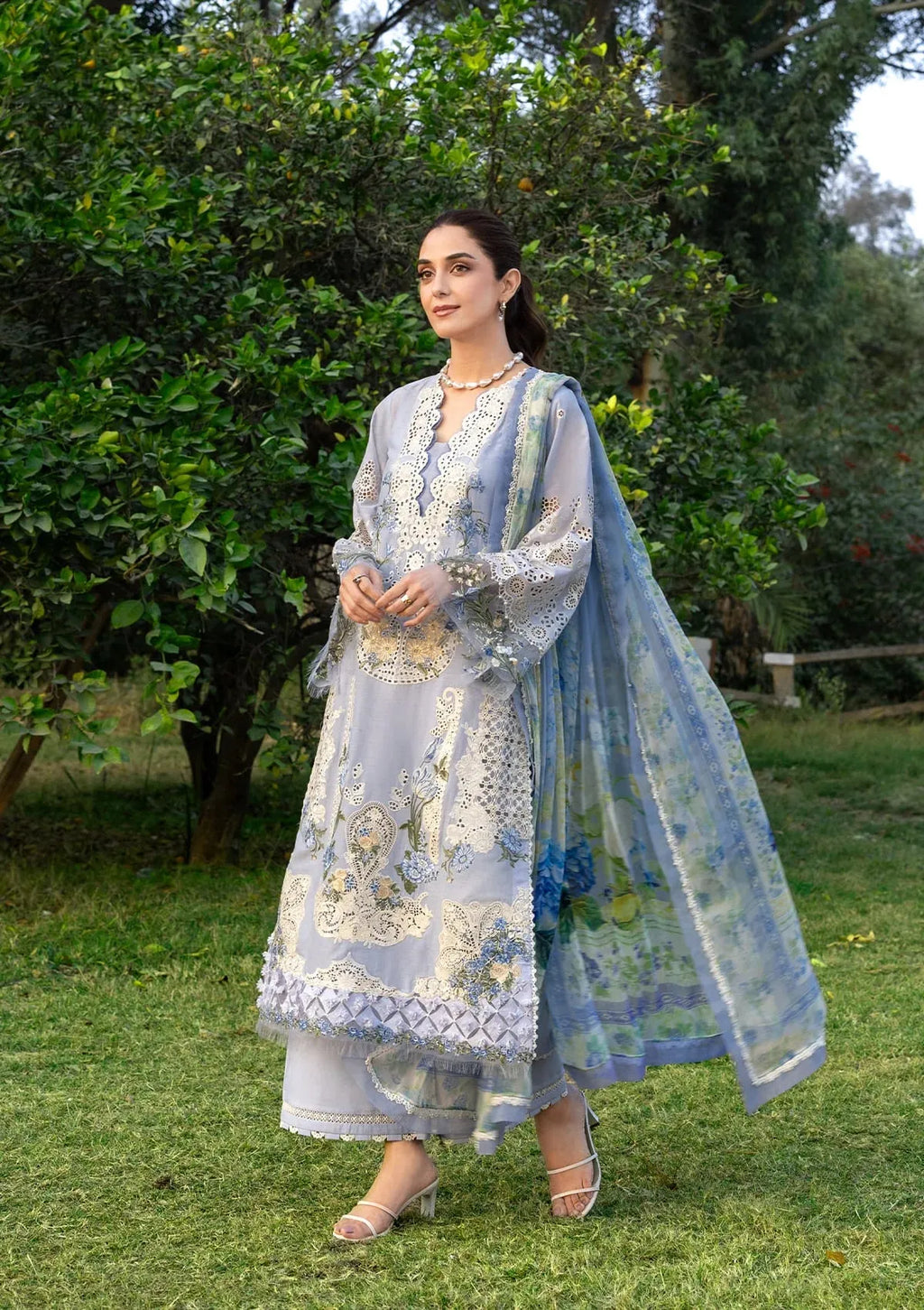 STITCHED BY CC ELAF PREMIUM LUXURY LAWN ELY-12 3PC