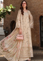NOOR BY SAADIA ASAD LUXURY EID SCHIFFLI LASERKARI D-07