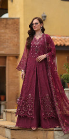 NOOR BY SAADIA ASAD LUXURY EID SCHIFFLI LASERKARI D-08