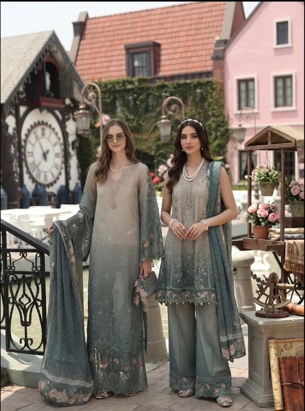 NOOR BY SAADIA ASAD LUXE CHIKANKARI D-04