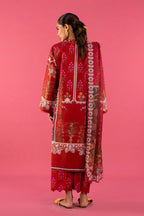 SAFINAZ MAHAY SUMMER D-01A RED 3PC