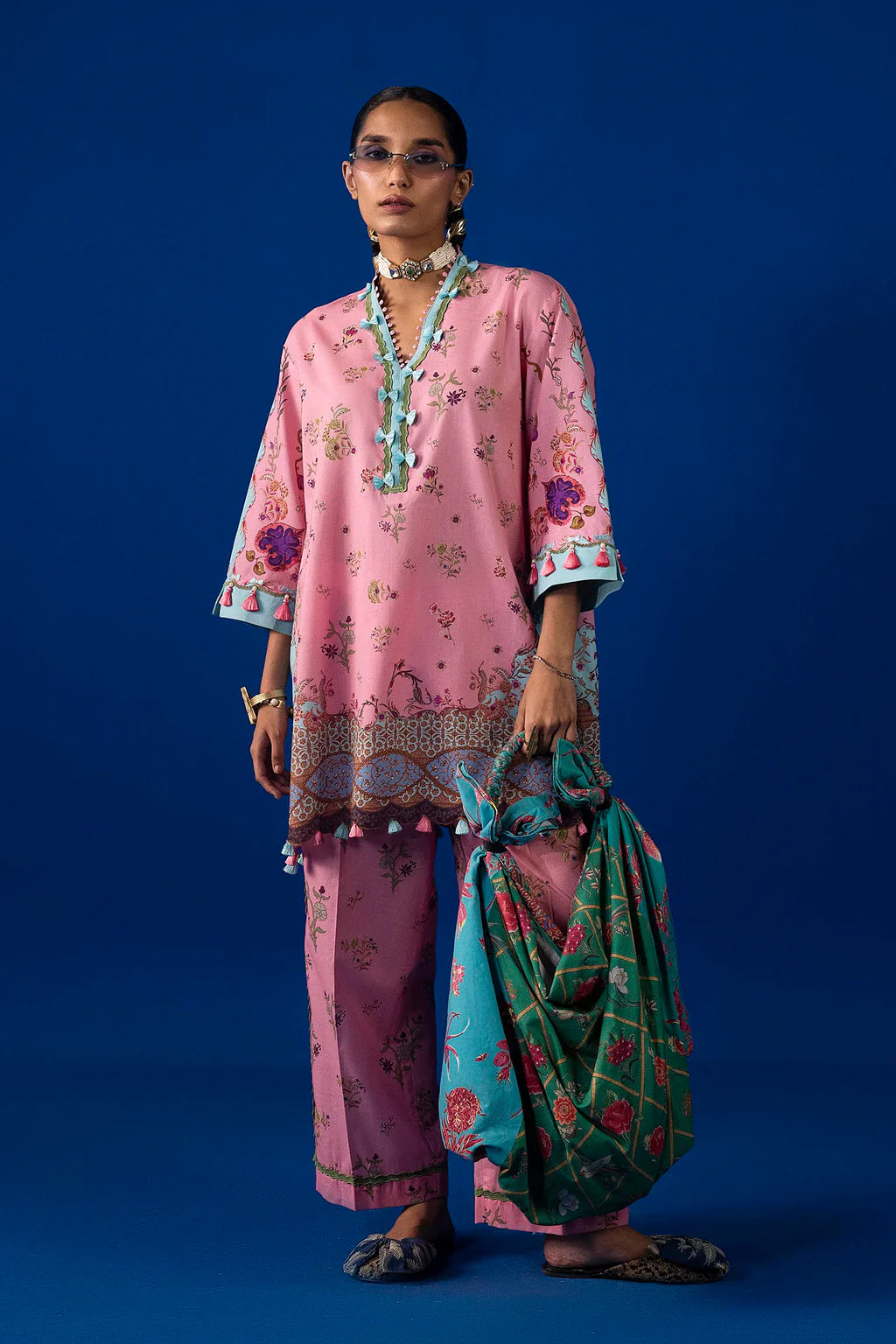 SAFINAZ MAHAY SUMMER D-02A 2PC