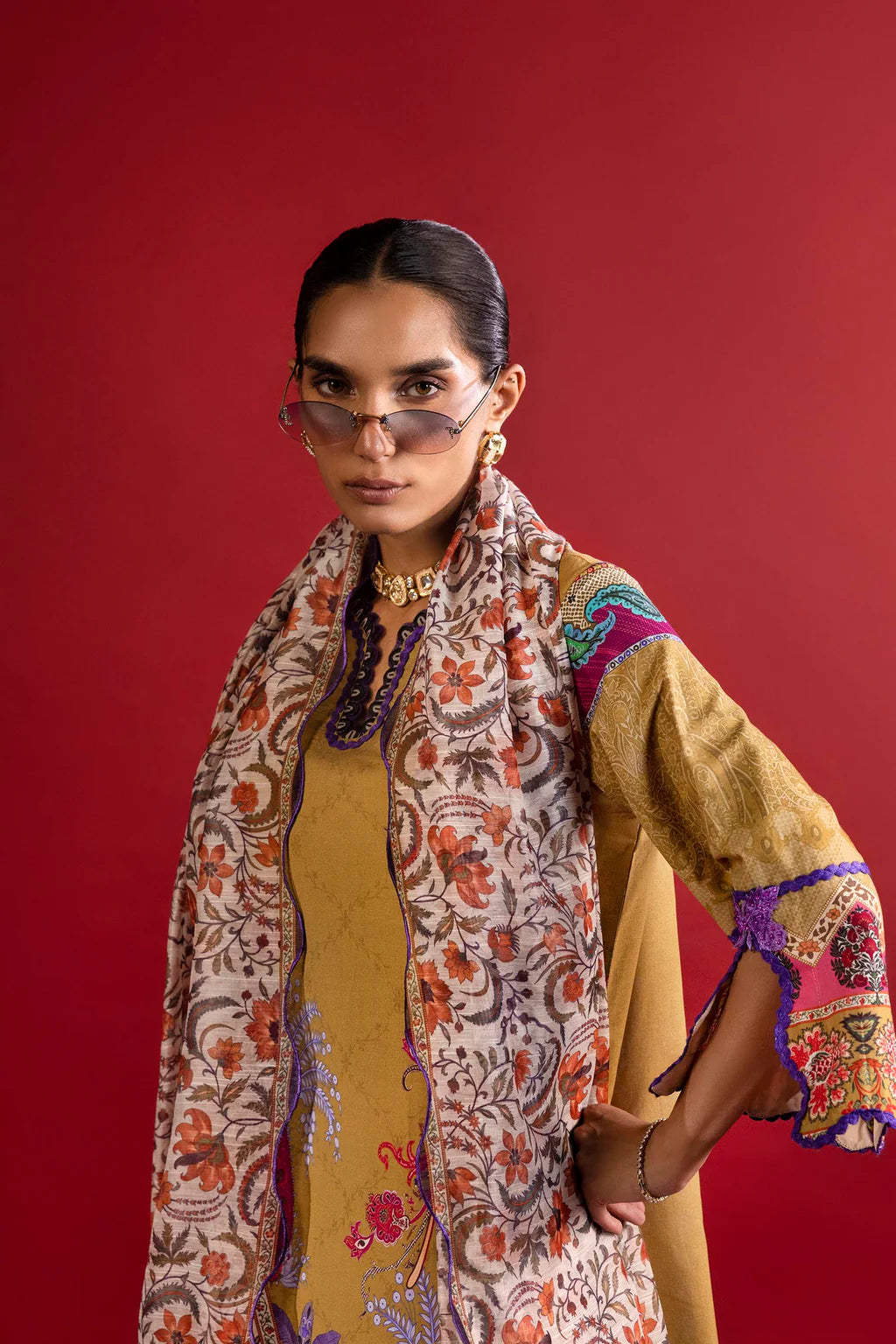 SANA SAFINAZ MAHAY SUMMER D-04A 3PC