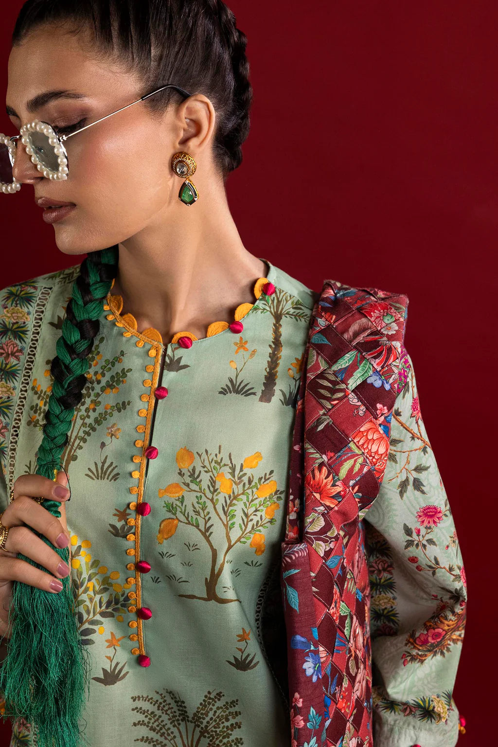 SAFINAZ MAHAY SUMMER D-08B 2PC