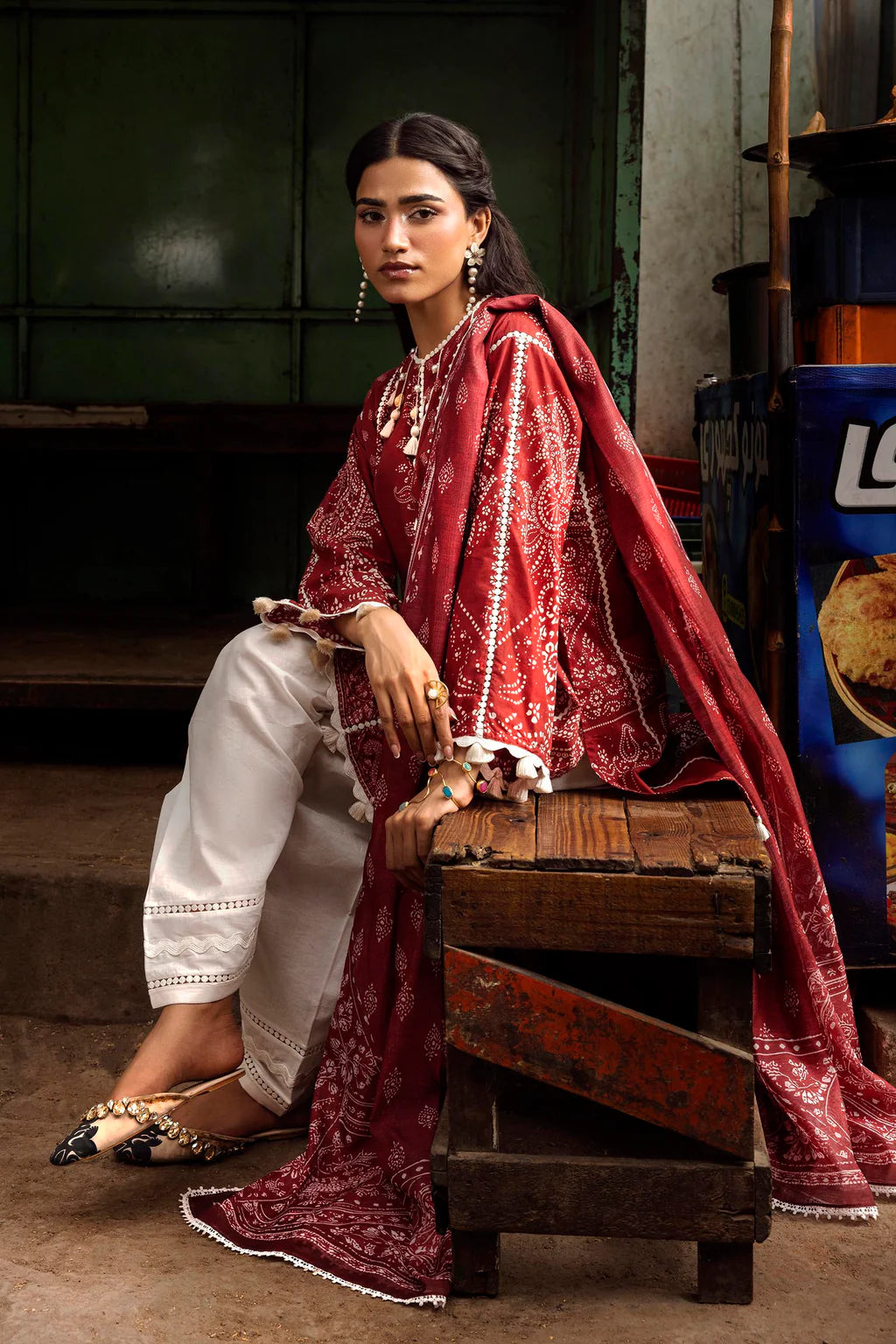 SANA SAFINAZ MAHAY D-04B 2PC