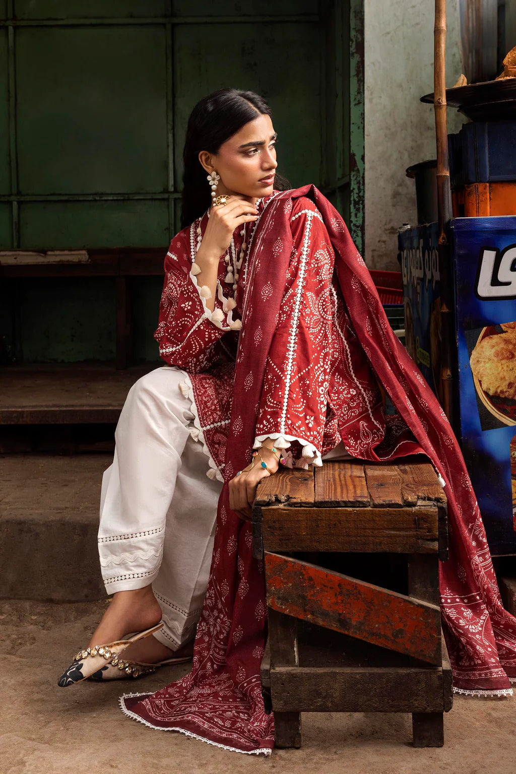 SANA SAFINAZ MAHAY D-04B 2PC