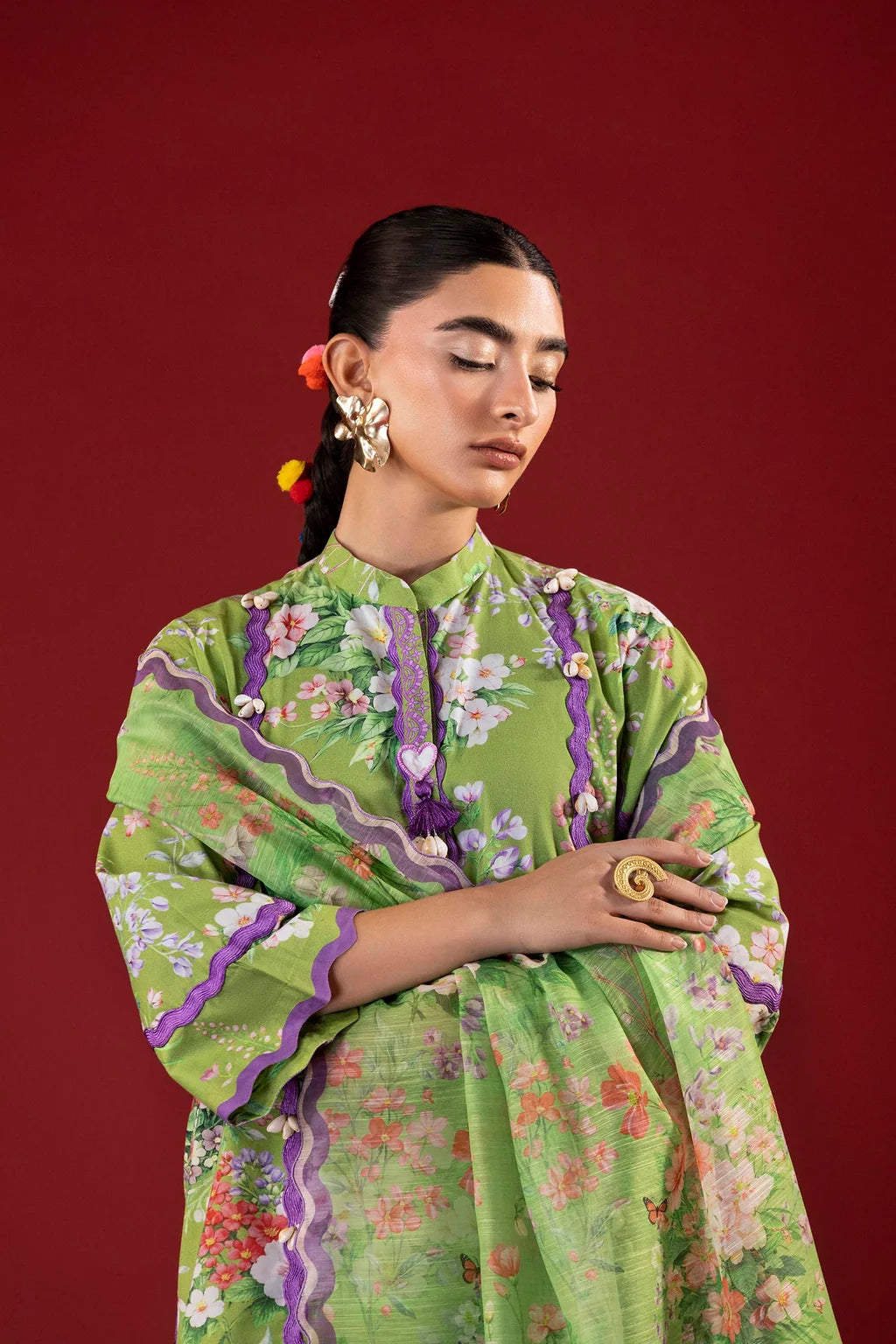 SANA SAFINAZ MAHAY D-07B 3PC