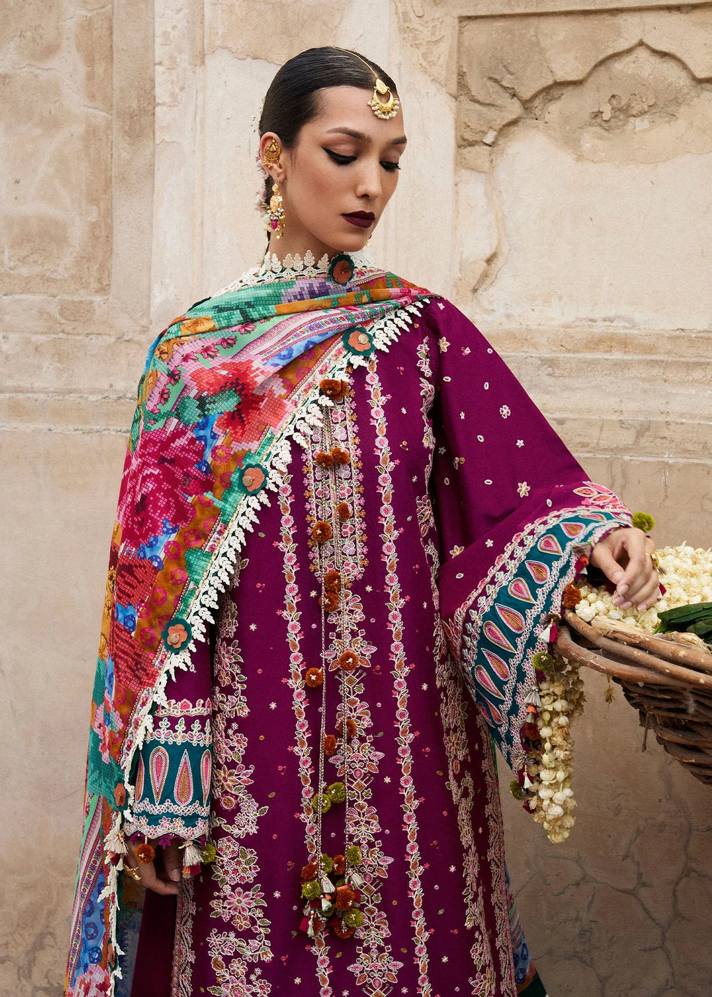 STITCHED BY CC KAHEI HUSSAIN REHAR 3PC