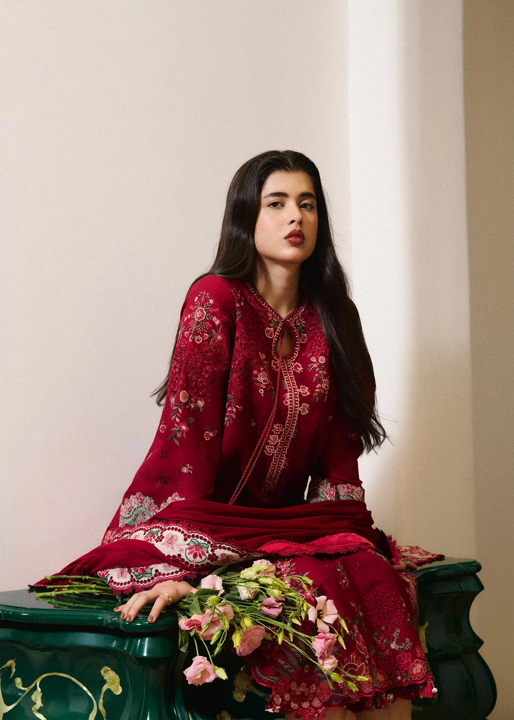 HUSSAIN REHAR GUL-E-SURKH 3PC