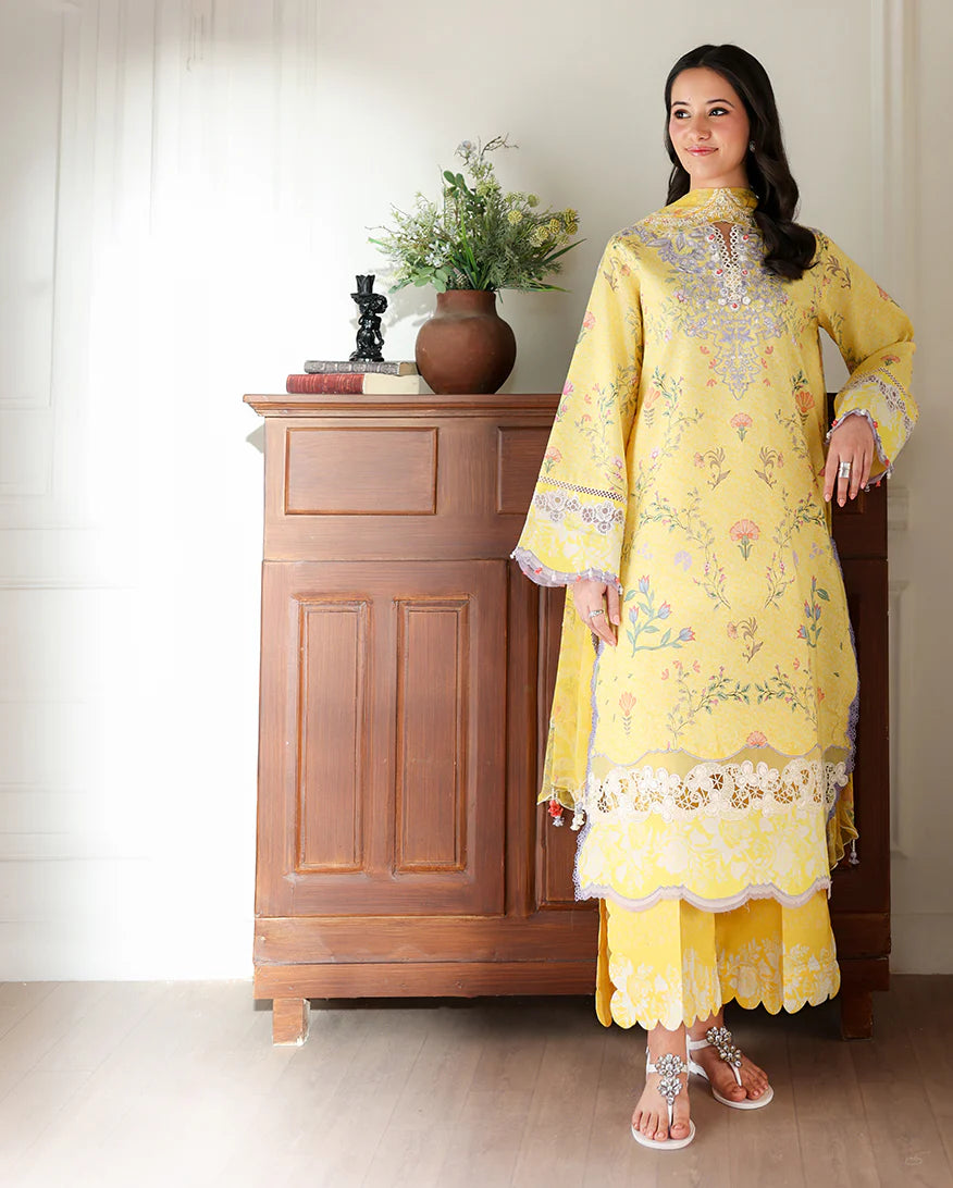 ROHEENAZ SUNLIT TALES PRINTED HONEY HAZE