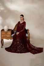 IMROZIA LA’FIORA CHIFFON AMARANTE