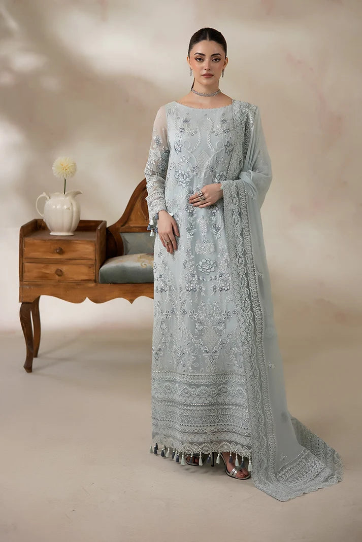 IMROZIA LA’FIORA CHIFFON AZZURA