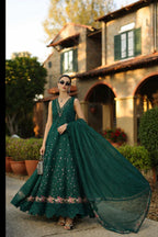 NOOR BY SAADIA ASAD LUXURY SCHIFFLI LASERKARI D6 - B