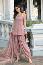 NOOR BY SAADIA ASAD LUXE CHIKANKARI D-08