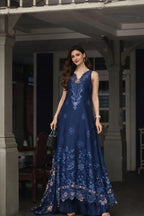 STITCHED BY CC NOOR BY SAADIA ASAD LUXE CHIKANKARI D-11 3PC