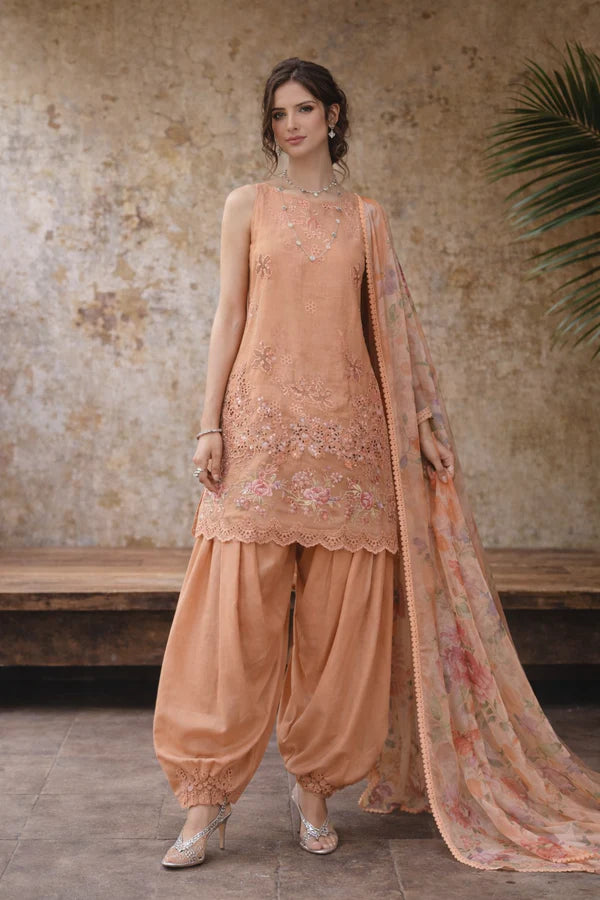 NOOR BY SAADIA ASAD LUXE CHIKANKARI D-06