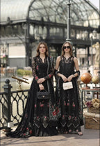 STITCHED BY CC NOOR BY SAADIA ASAD LUXE CHIKANKARI D-05 3PC