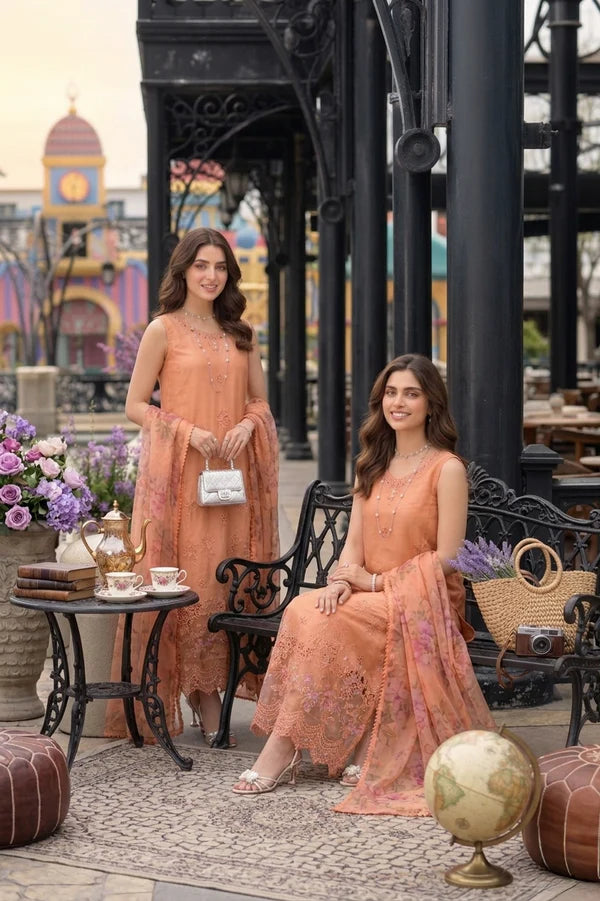 NOOR BY SAADIA ASAD LUXE CHIKANKARI D-06