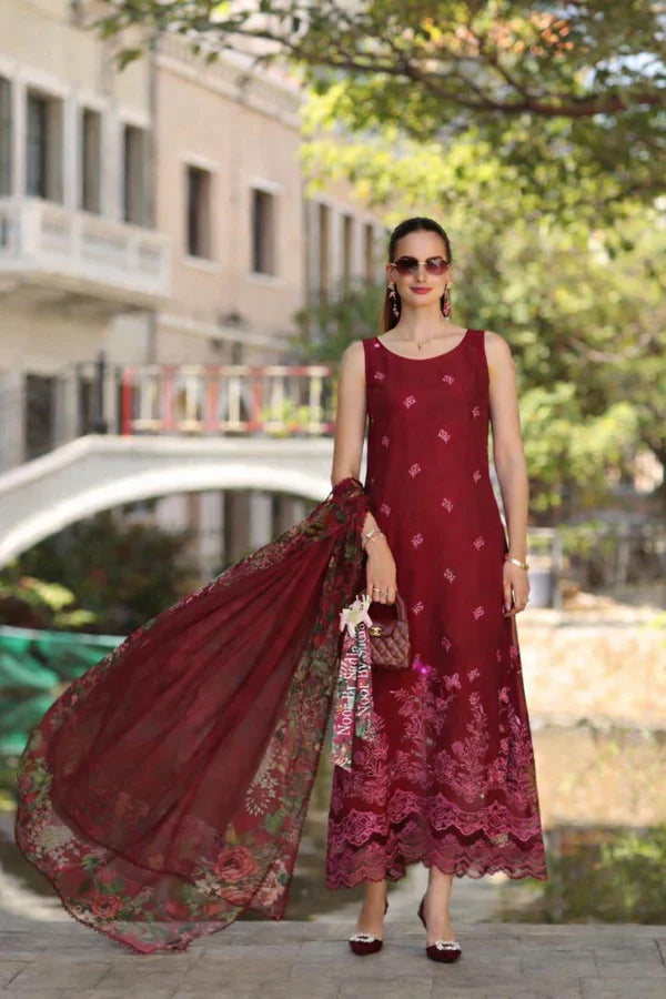 NOOR BY SAADIA ASAD D1-A-RUBY