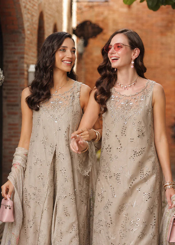 NOOR BY SAADIA ASAD LUXURY EID SCHIFFLI LASERKARI D-07