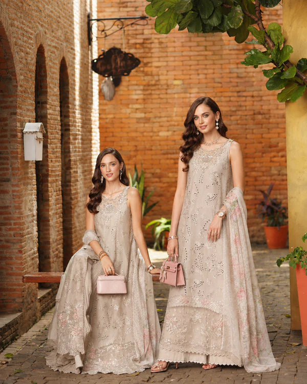 NOOR BY SAADIA ASAD LUXURY EID SCHIFFLI LASERKARI D-07