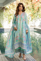 SARAH SHEERAZ CELADON MIST 3PC