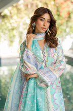 SARAH SHEERAZ CELADON MIST 3PC