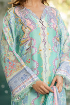 SARAH SHEERAZ CELADON MIST 3PC