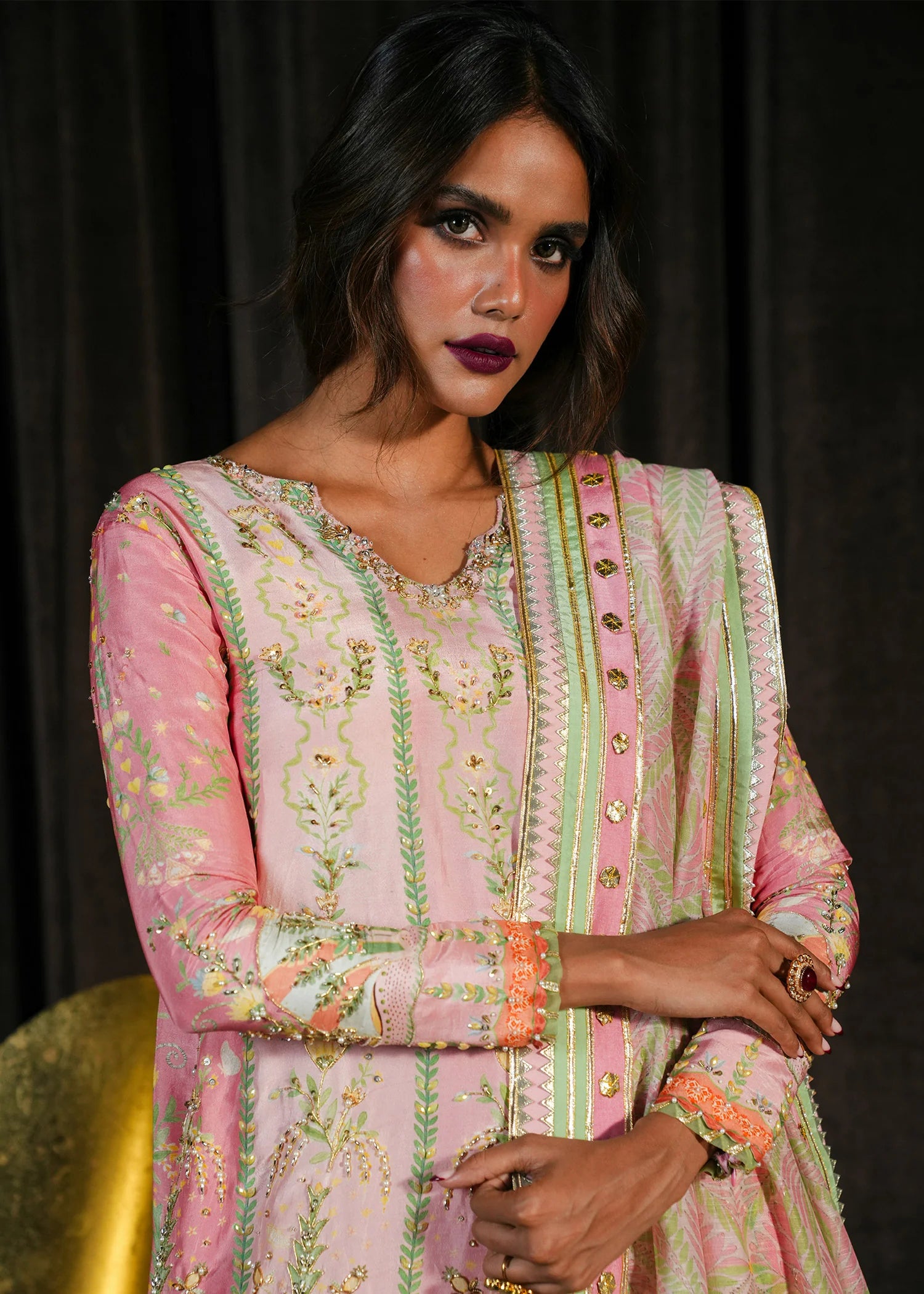 CRIMSON WEDDING RANG RALLI CANDY 3PC