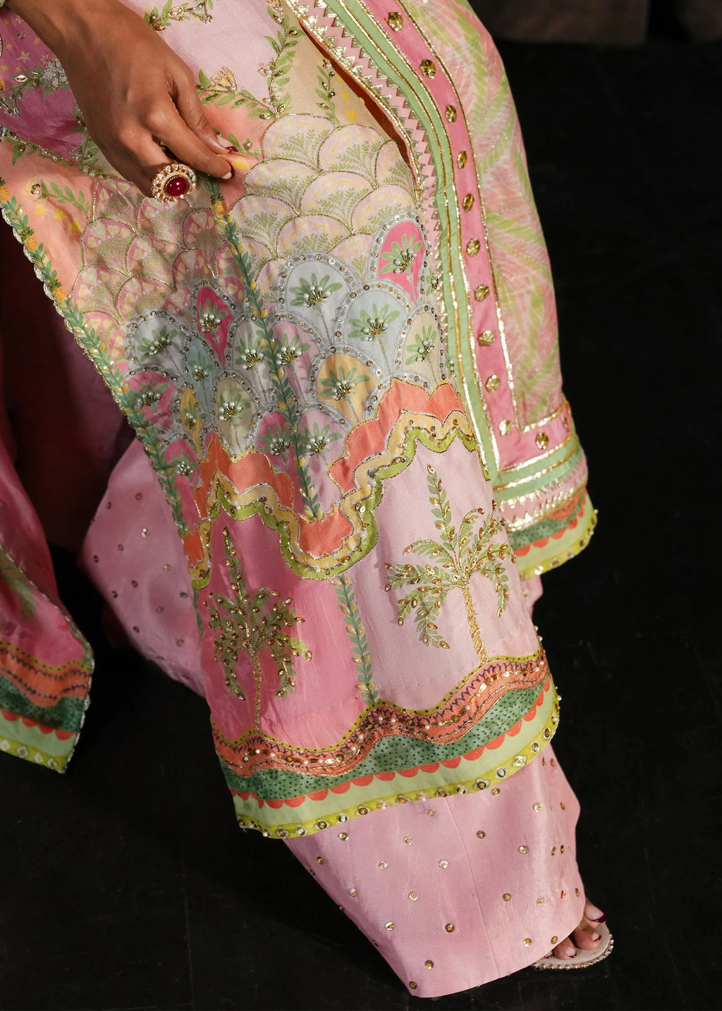 CRIMSON WEDDING RANG RALLI CANDY 3PC
