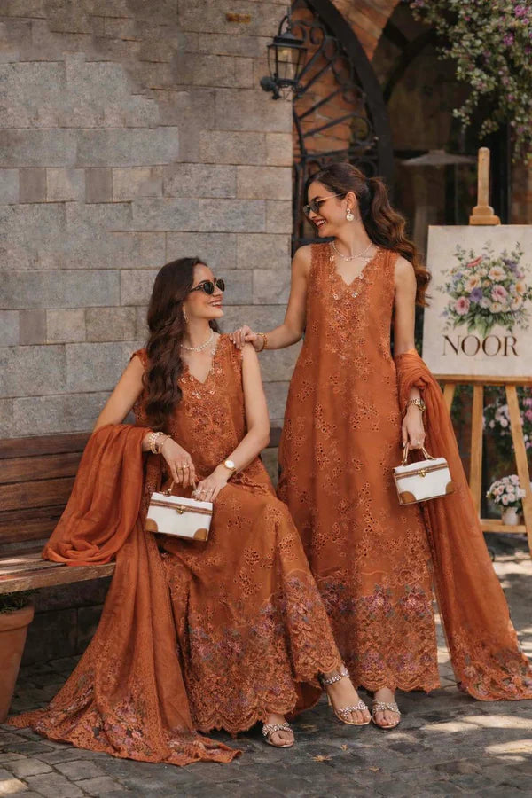 NOOR BY SAADIA ASAD LUXURY EID SCHIFFLI LASERKARI D-06