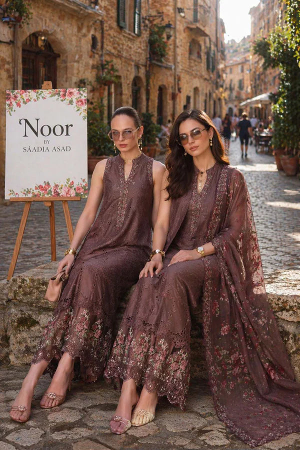 NOOR BY SAADIA ASAD LUXURY EID SCHIFFLI LASERKARI D-03