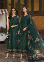 NOOR BY SAADIA ASAD LUXURY EID SCHIFFLI LASERKARI D-11