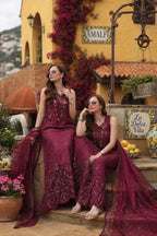 NOOR BY SAADIA ASAD LUXURY EID SCHIFFLI LASERKARI D-08