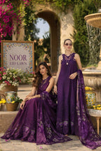 NOOR BY SAADIA ASAD LUXURY EID SCHIFFLI LASERKARI D-02