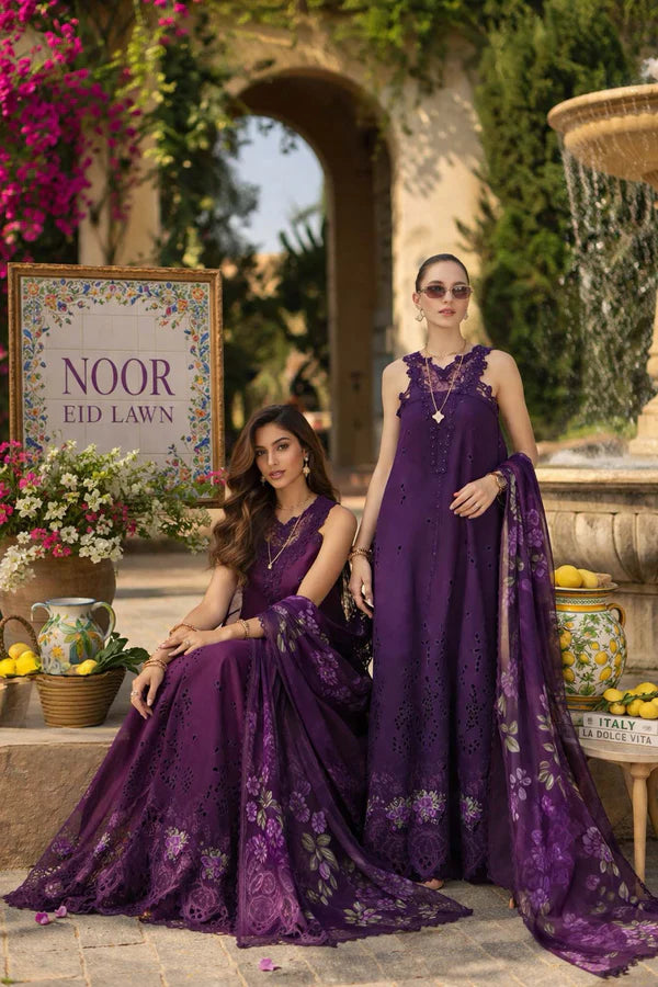 NOOR BY SAADIA ASAD LUXURY EID SCHIFFLI LASERKARI D-02